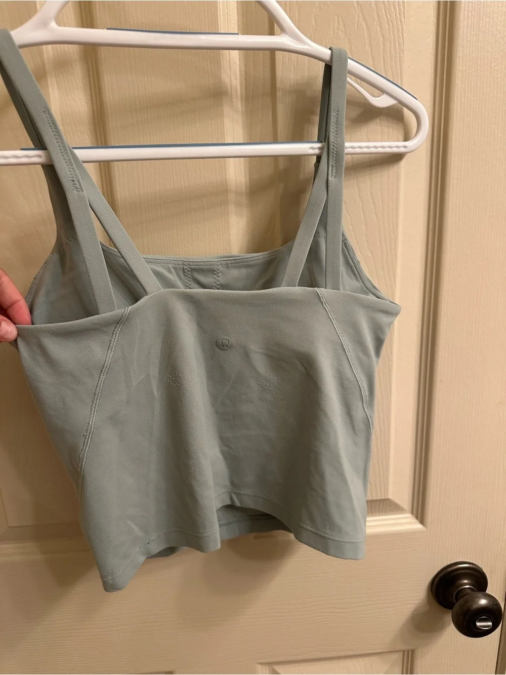 Lululemon Women's Square Neck Tank Top in Sage Green